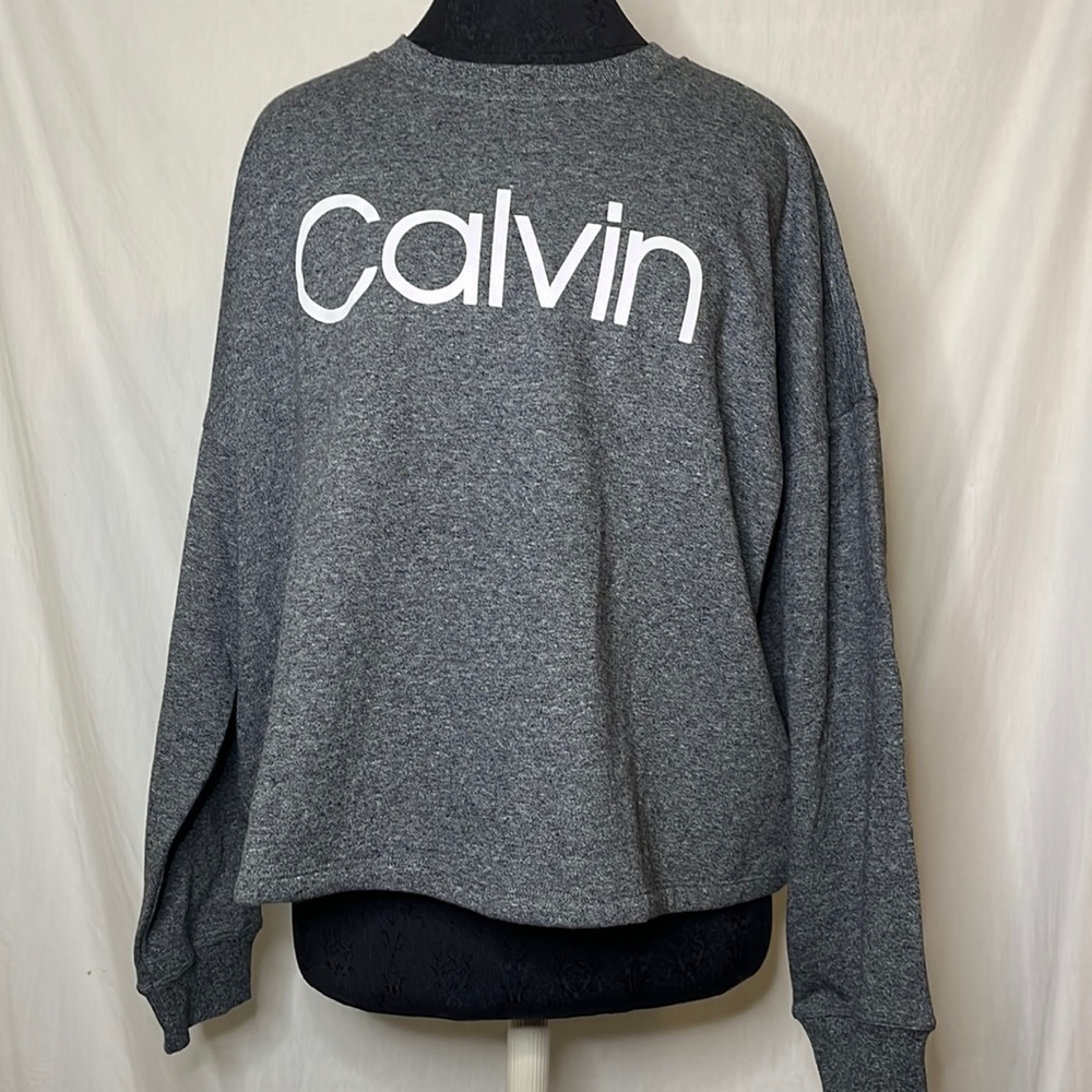 Gray Calvin Klein Sweatshirt